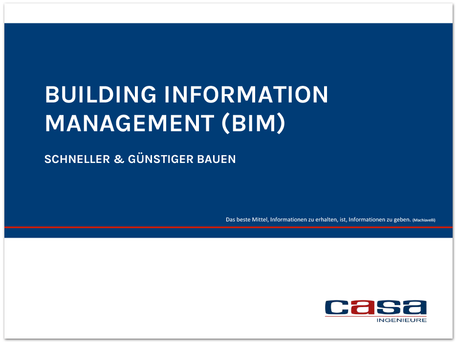 BIM: Schneller & günstiger Bauen