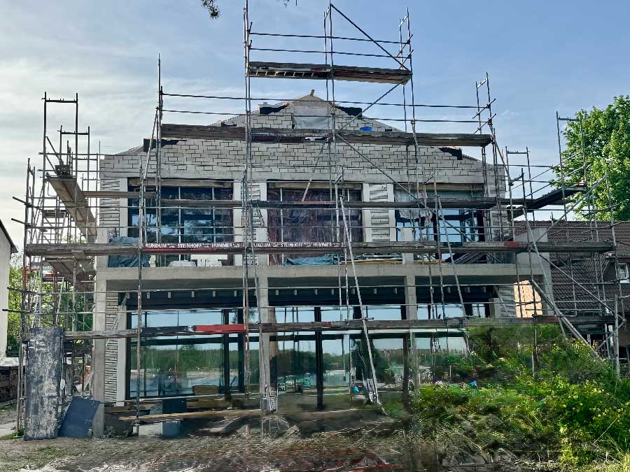 Villenensemble mit Seezugang